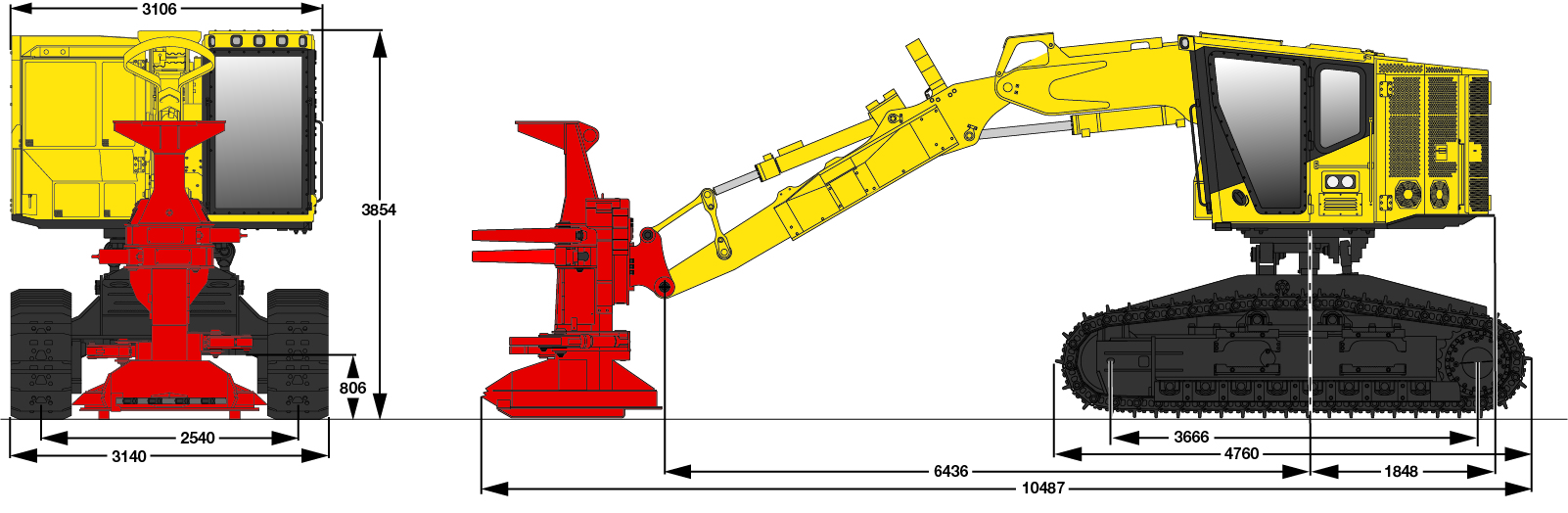 Komatsu XT445L-5